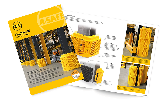 A-Safe Column Guard PDF Brochure New Zealand