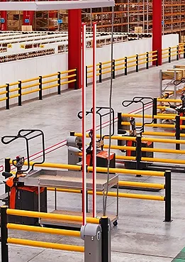 Warehouse Traffic Barrier Case Study Toyotal New Zealand